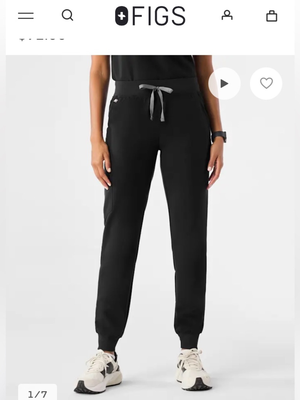 BNWOT FIGS JOGGER PANT